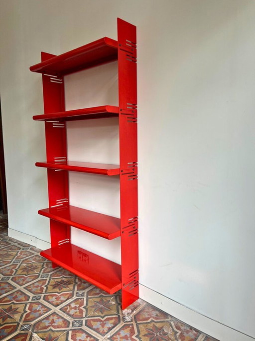Portaoggetti da parete rosso italiano del 1970 – wandrek, Metal (photo 2 of 13)