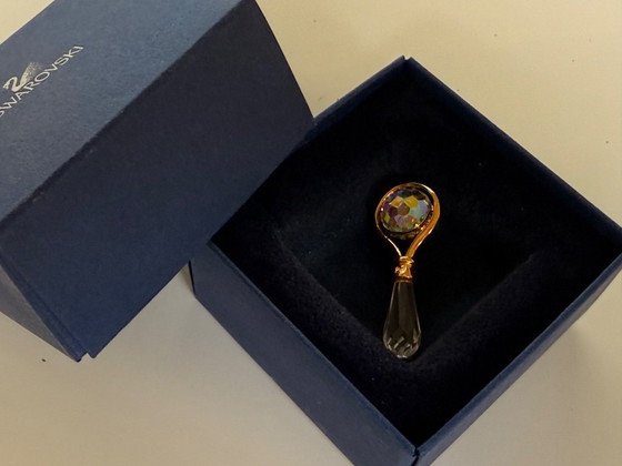 Image 1 of Sonajero en miniatura para bebé con cristales Swarovski Memories