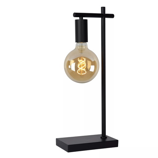 Lucide LEANNE Tischlampe 1xE27 Schwarz - Stilvolle Beleuchtung