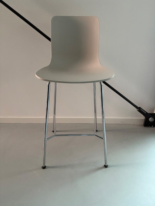 2 x Vitra Hal bar stool grey