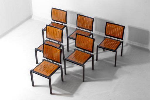 Quadro-Stühle von Bruno Rey