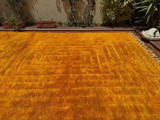 Image 1 of Berber Beni Ouraine tapijt van zuivere Atlaswol, 200x300 cm