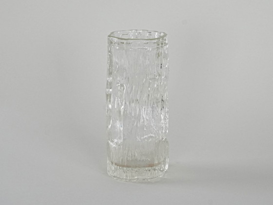Image 1 of Vaso in vetro Avena, design finlandese, anni '60, designer: Tapio Wirkkala, produzione: Iittala