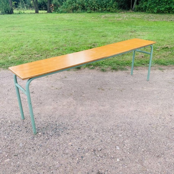 Image 1 of Grande table d’école - 2m44