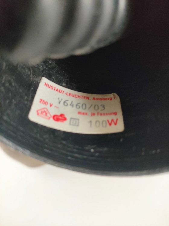 Image 1 of Vintage original Hüstadt Leuchten 3 spots ceiling lamp (height adjustable)