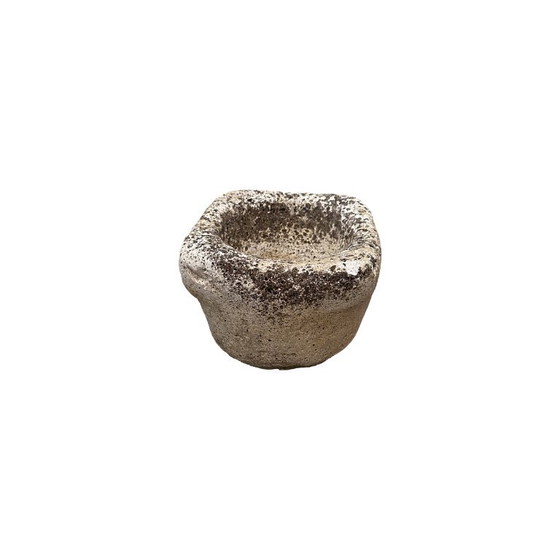Antiek Frans Kalkstenen Vijzel, 18e/19e Eeuw – Decoratieve objecten, Stone (photo 5 of 6)