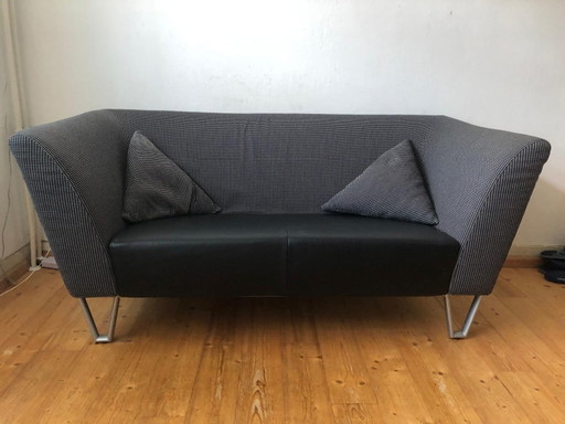 Harvink New Jazz biplaza de cuero negro