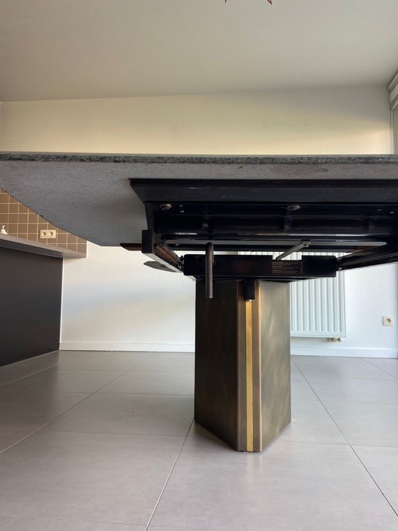 Image 1 of Luxury Designer Table Of Granite Extendable