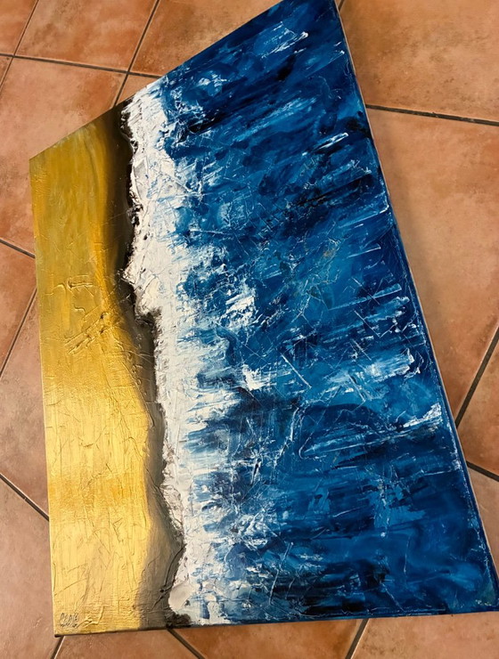 Gold Sea – Schilderijen & Tekeningen, Canvas (photo 4 of 10)