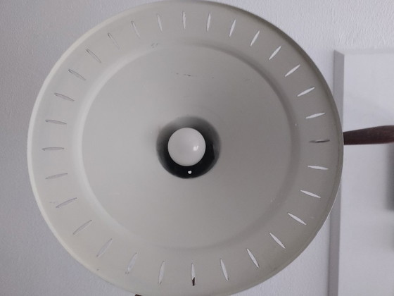 Image 1 of Lampada a gomito con paralume Panama - Willem van Doorn - Vintage