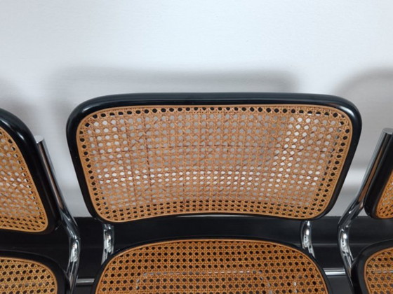 Image 1 of Set di quattro sedie B32 di Gavina della fine degli anni '60