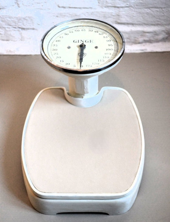 Image 1 of Bilancia da bagno vintage, anni '30, Ginge
