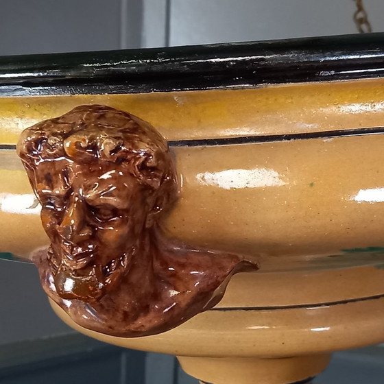Image 1 of 19th-century ceramic plant hanger