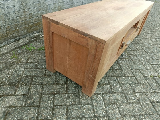 Image 1 of Massief Teakhouten TV Meubel