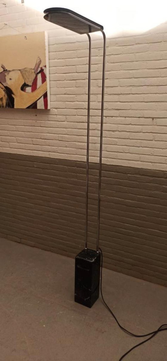 Image 1 of Lámpara de pie italiana posmoderna con base de mármol