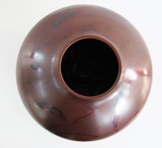 Image 1 of Bronze Vase - Yoshino Takeji - Japan