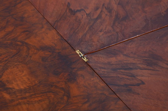 Restored Art Deco Extendable Table, Walnut, Revived Polish, Czech, 1930s – Dining tables, Wood (photo 13 of 17)