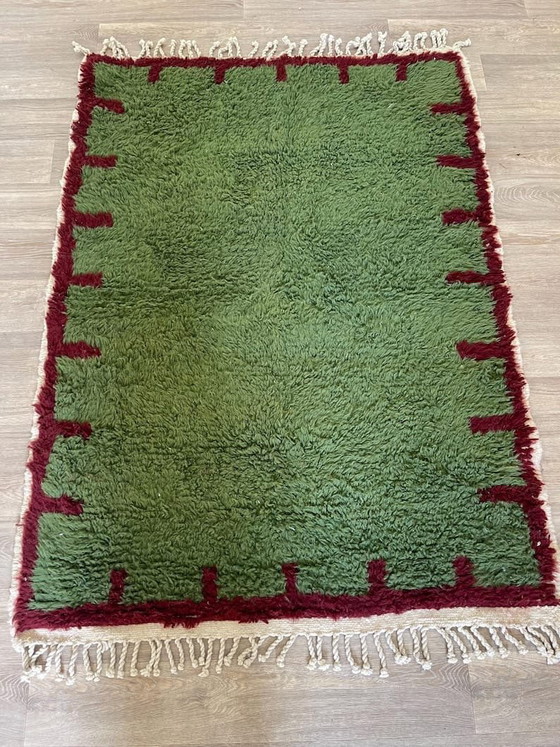 Handgemaakt Berberkleed, traditioneel vakmanschap, afmeting 1,4/2,6 m – Alessi, Vloerkleden en tapijten, Wool (photo 3 of 7)