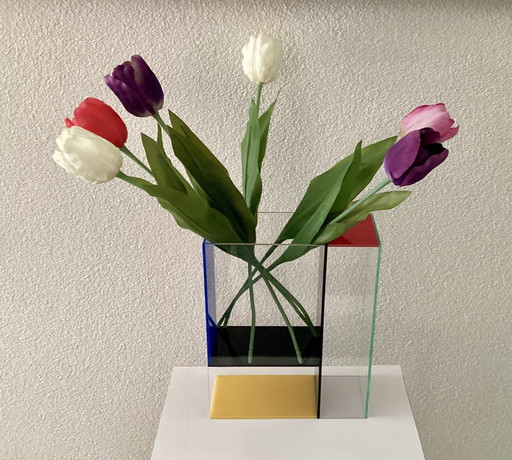 Mondrian Vase - Frank Kerdil