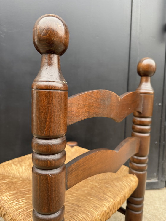 Image 1 of Charles Dudouyt Low Chair, jaren 1950