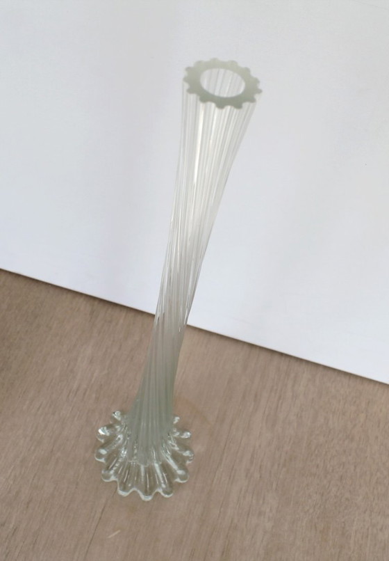 Image 1 of Solifleur/Swung twisted vase, large 40 cm, 1960s