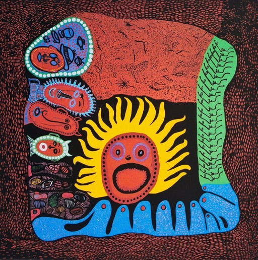 D'après Yayoi Kusama, Sans titre, Lithographie, années 1990