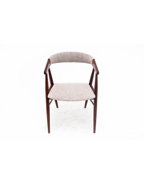 Image 1 of Vier Stühle aus Teakholz von Ejner Larsen & Aksel Bender Madsen, Dänemark, 1960er Jahre.