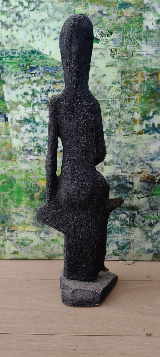 Scultura brutalista vintage – Donna con bambino – Sculture, Altro (photo 3 of 6)