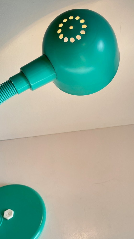 Image 1 of LAMPE 80er Jahre Stahl von ALUMINOR Frankreich