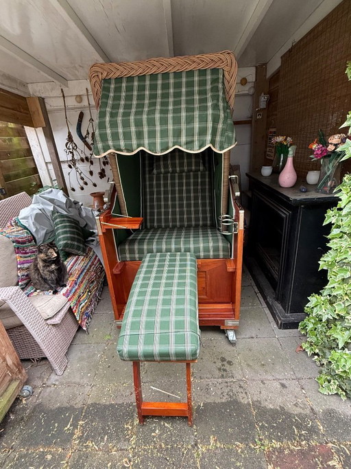 Bijzondere Handgemaakte Tuin/Ligstoel (Cocoon)