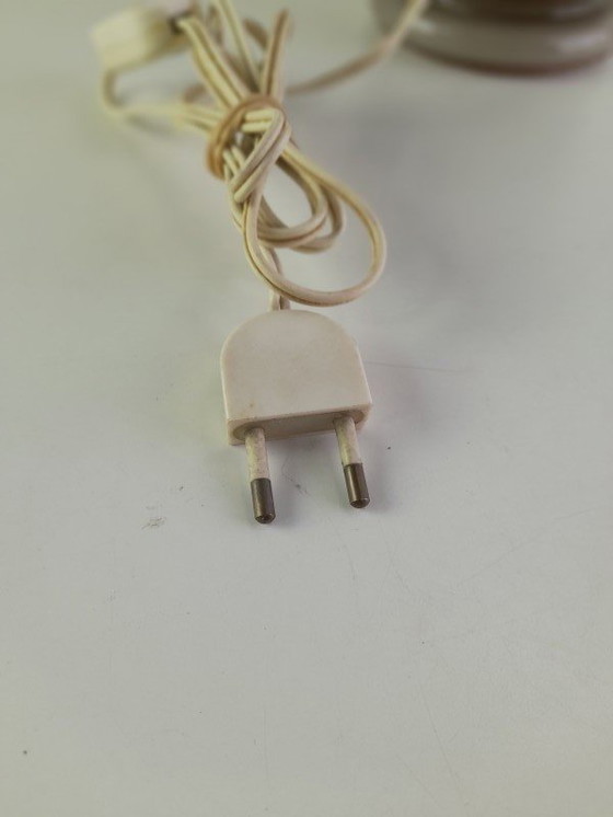 Image 1 of Original Glashütte Limburg spherical table lamp from the 1970s