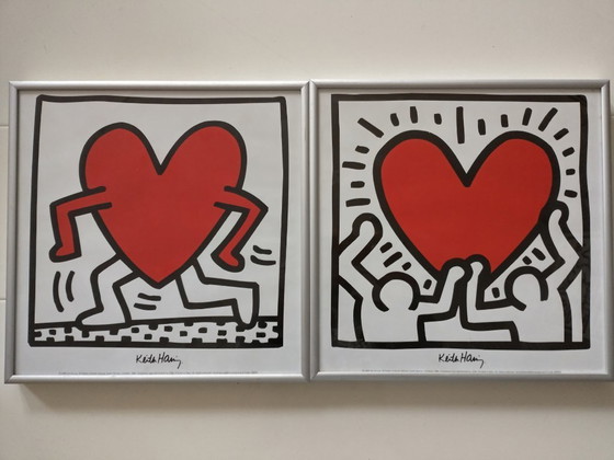 Image 1 of Conjunto de láminas de Keith Haring 30 x 30 cm.