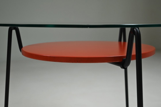 Image 1 of 535 “Mug” table by Wim Rietveld for Gispen, 1950s The Netherlands.