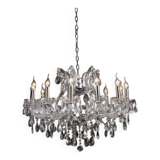 Lustre classique argenté
