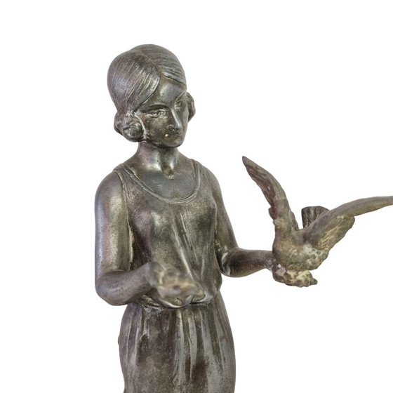 Image 1 of Statua Art Déco con Lady Diana