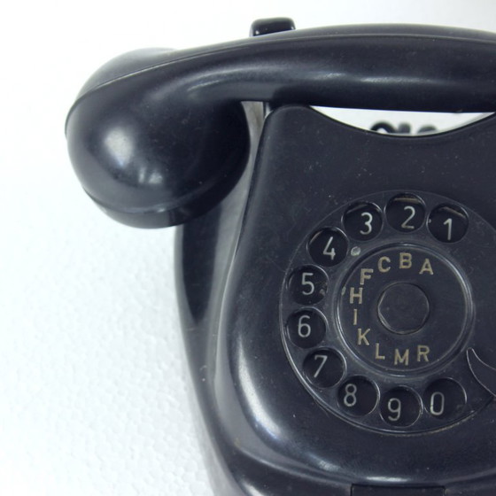 Image 1 of Vintage Tesla-telefoonset met origineel merkteken, jaren 1960