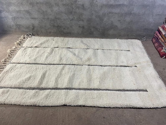Image 1 of Alfombra tejida a mano de pura lana, artesanía tradicional, 1,4/2,6 m