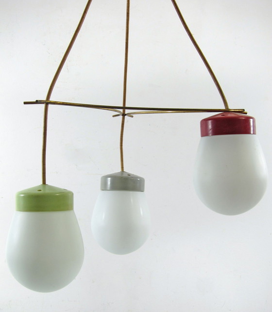 Image 1 of Gioioso ciondolo vintage colorato di metà secolo