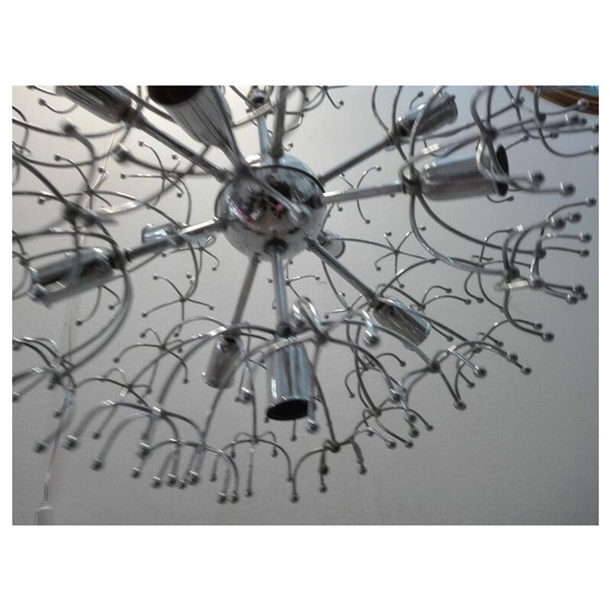 Image 1 of Vintage 11-light sputnik chandelier by Gaetano Sciolari, 1960