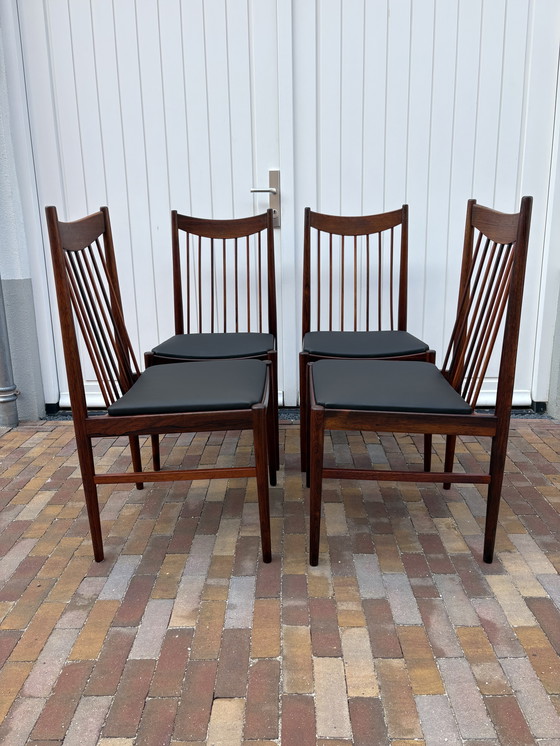 Image 1 of 5 x Arne Vodder 422 stoelen