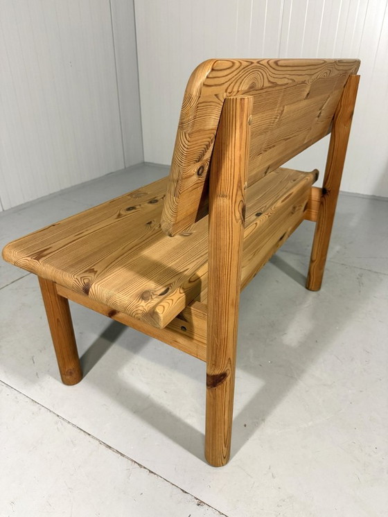 Image 1 of Korup Design Solid Pine Bench with Storage Denmark