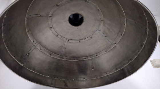 Image 1 of Industrie-Design-Hängeleuchte 60cm Farbe Platin