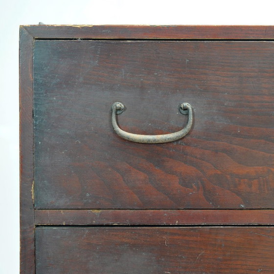 Japanische Tansu-Kommode, um 1890 – Kommoden, Iron, Wood (photo 10 of 11)