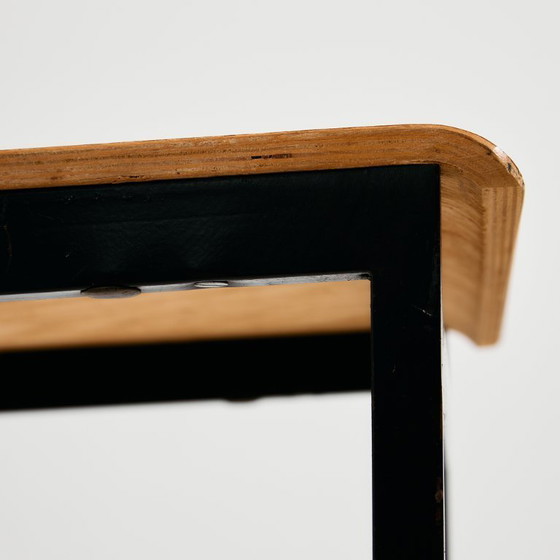 Image 1 of MK11372 Chaise en teck sur base métallique