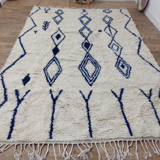 Image 1 of Authentiek Marokkaans Azilal-tapijt 293 x 197 cm – Handgemaakt Berber wollen tapijt
