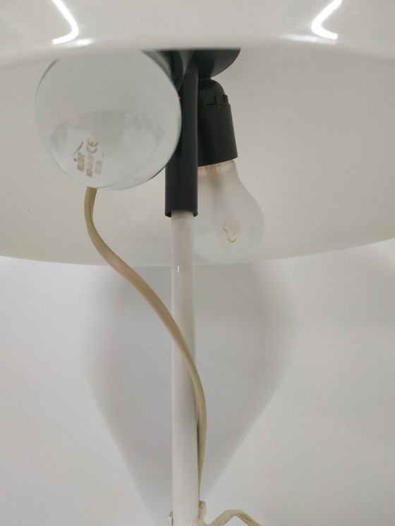 Image 1 of Vintage jaren 70 mushroom tafellamp (2 spots)
