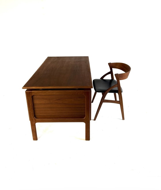 Image 1 of Scrivania vintage in teak danese, Arne Vodder anni '60