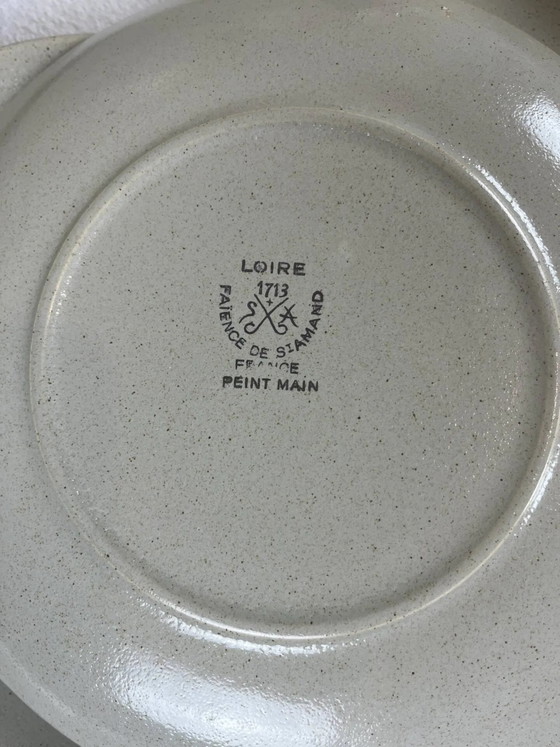 Handbemaltes Steingut Geschirr – Porcelain, Vintage (photo 8 of 9)