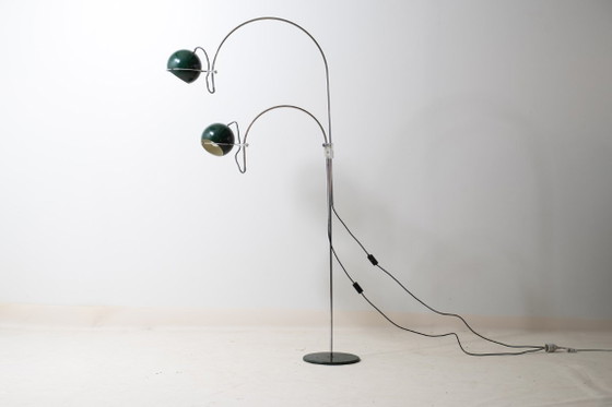 Lampada da terra Mid Century GEPO Double Arc Space Age Eyeball – Lampade da terra, Metal (photo 11 of 16)