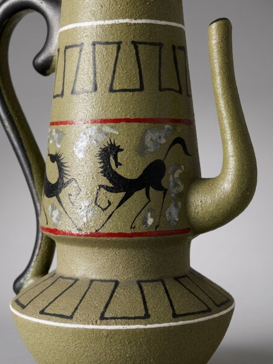 Gran Jarra Fratelli Fanciullacci Atribuida – Cerámica Italiana – Años 60 – Jarrones, Ceramic (photo 9 of 11)